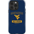 West Virginia University Mountaineers Logo iPhone 15 Pro Impact Case